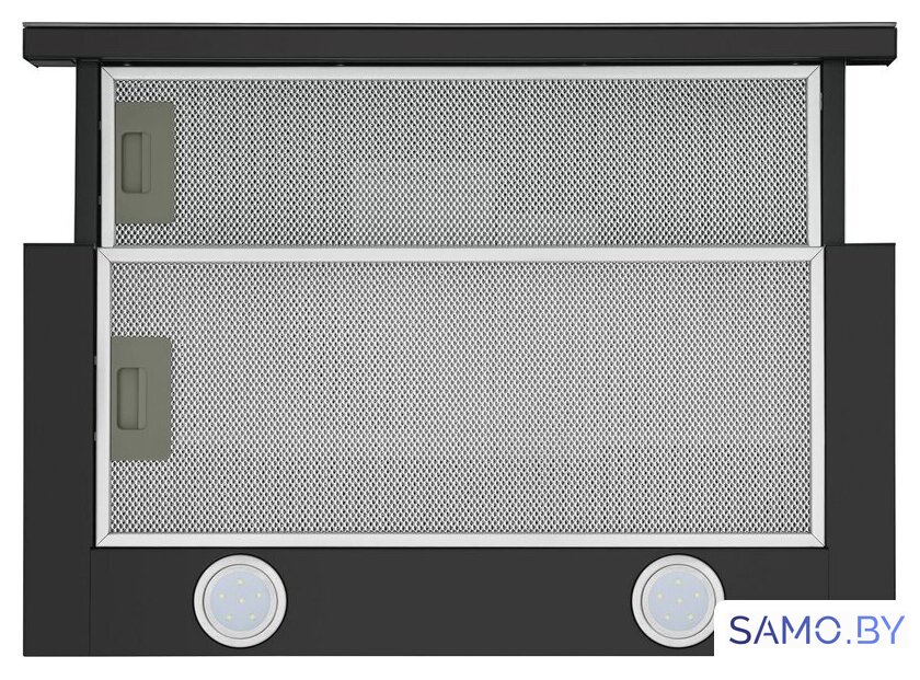 Кухонная вытяжка HOMSair Flat 60 Glass (черный) - Изображение №9 — Интернет-магазин samo.by