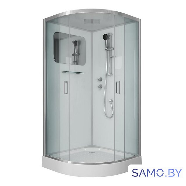 Душевая кабина Niagara NG-6001-01 90x90x210 (прозрачное стекло) - Изображение №2 — Интернет-магазин samo.by