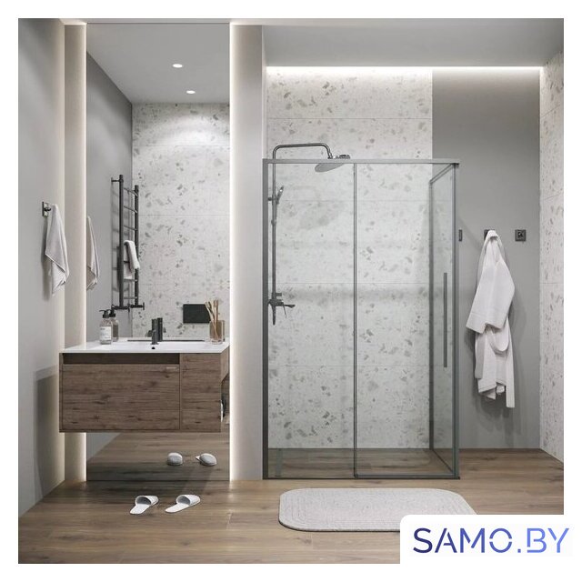 Душевой уголок Grossman Galaxy 120x80x195 120.K33.01.1280.42.00 (графит сатин/стекло прозрачное) - Изображение №7 — Интернет-магазин samo.by