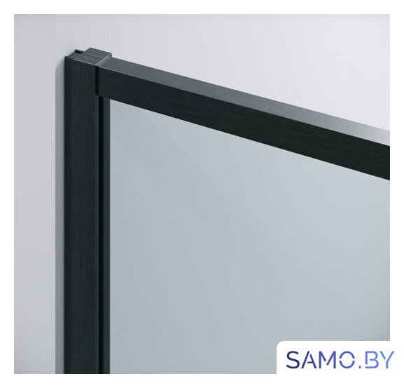 Душевая стенка Grossman Galaxy 80x195 200.K33.01.80.42.00 (графит сатинстекло прозрачное) - Изображение №2 — Интернет-магазин samo.by