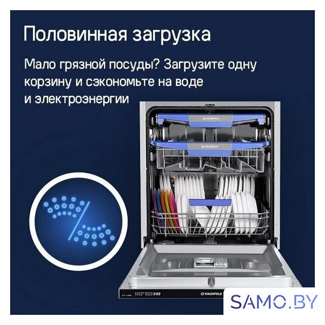 Встраиваемая посудомоечная машина MAUNFELD MLP-12IMROI - Изображение №32 — Интернет-магазин samo.by