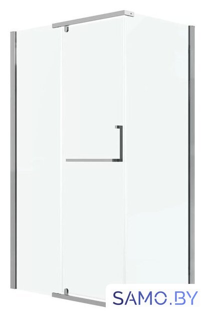 Душевой уголок Grossman Pragma 100x80x195 120.K33.03.1080.10.00 (хром/прозрачное стекло) - Изображение №1 — Интернет-магазин samo.by