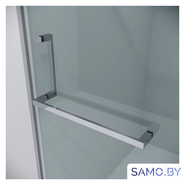 Душевой уголок Grossman Pragma 100x80x195 120.K33.03.1080.10.00 (хром/прозрачное стекло) - Изображение №2 — Интернет-магазин samo.by