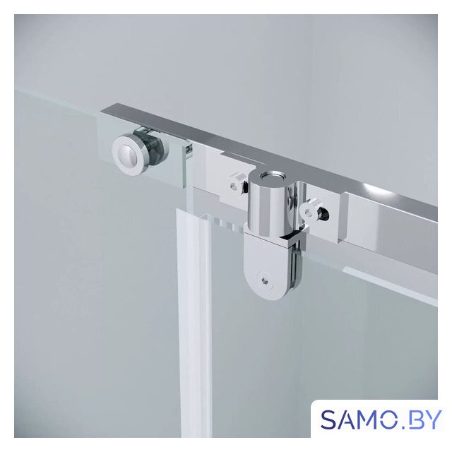 Душевой уголок Grossman Pragma 100x80x195 120.K33.03.1080.10.00 (хром/прозрачное стекло) - Изображение №4 — Интернет-магазин samo.by