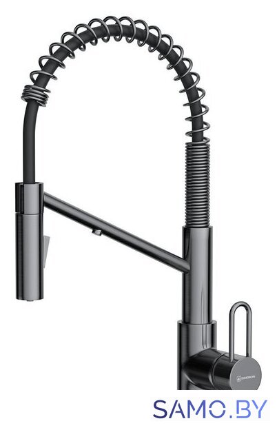 Смеситель Omoikiri Mikawa 2 Plus-SB-GM 4994454 (вороненая сталь) - Изображение №1 — Интернет-магазин samo.by