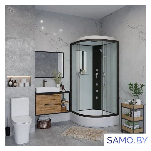 Душевая кабина Niagara NG-6702-14G 100x100x215 - Изображение №3 — Интернет-магазин samo.by