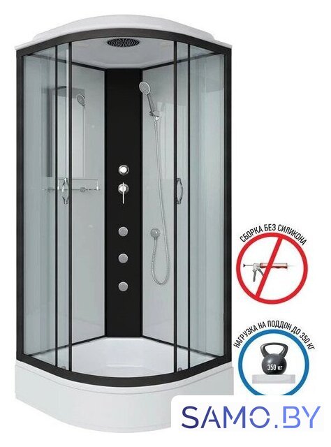 Душевая кабина Niagara NG-6702-14G 100x100x215 - Изображение №1 — Интернет-магазин samo.by
