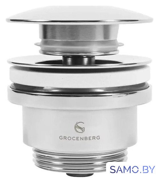 Донный клапан Grocenberg GB106 (хром) - Изображение №2 — Интернет-магазин samo.by