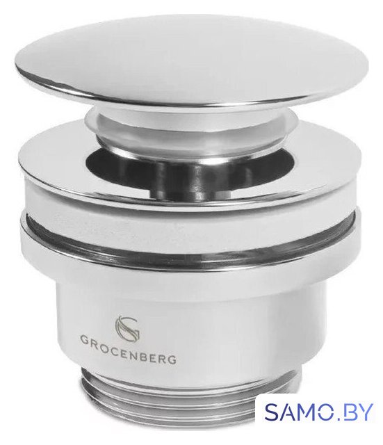 Донный клапан Grocenberg GB106 (хром) - Изображение №1 — Интернет-магазин samo.by