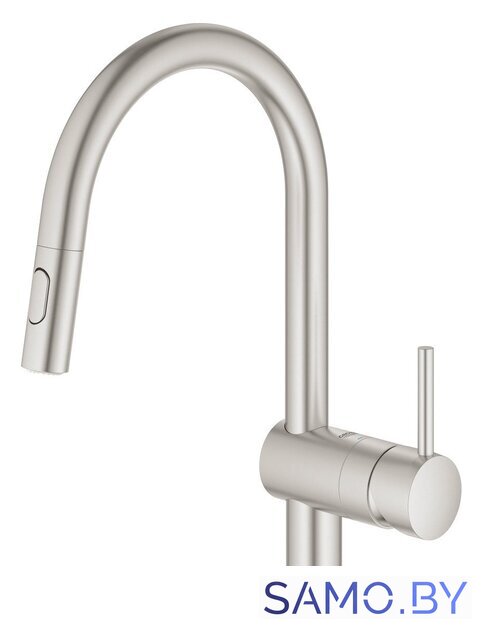 Смеситель Grohe Minta 32321DC2 (стальной) - Изображение №2 — Интернет-магазин samo.by