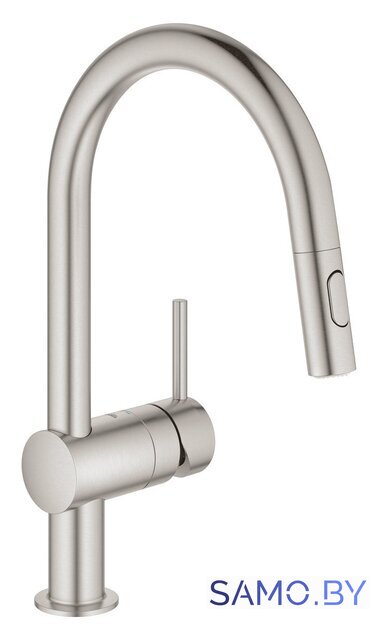 Смеситель Grohe Minta 32321DC2 (стальной) - Изображение №1 — Интернет-магазин samo.by