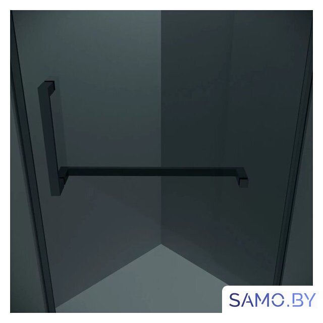 Душевой уголок Grossman Pragma 90x90x195 302.K33.03.9090.21.10 (черный матовый/тонированное стекло) - Изображение №3 — Интернет-магазин samo.by