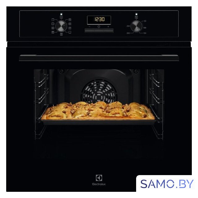 Электрический духовой шкаф Electrolux SteamBake 600 EOD3H50BK - Изображение №1 — Интернет-магазин samo.by