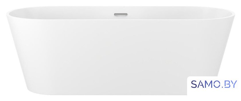 Ванна Wellsee Shell 170x75 28170301R (отдельностоящая ванна белый глянец, экран, ножки, сифон-автомат хром) - Изображение №1 — Интернет-магазин samo.by