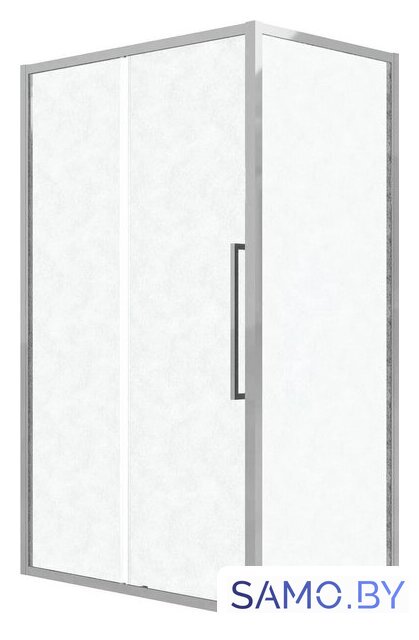 Душевой уголок Grossman Cosmo 100x90x195 120.K33.02.1090.10.02 (хром/шиншилла стекло) - Изображение №1 — Интернет-магазин samo.by