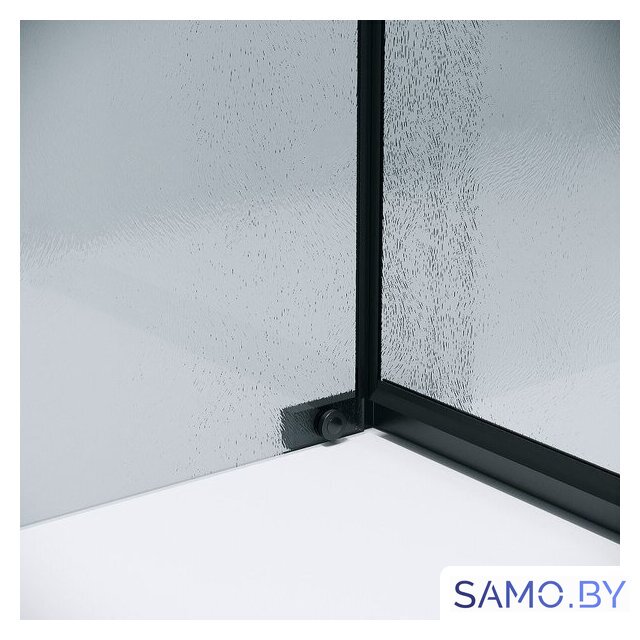 Душевой уголок Grossman Pragma 100x80x195 120.K33.03.1080.21.02 (черный матовый/стекло шиншилла) - Изображение №5 — Интернет-магазин samo.by