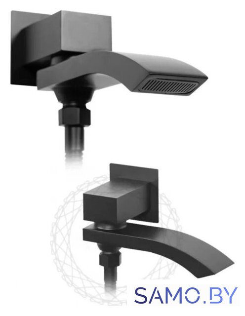 Душевая система  Filarete Waterfall FL1010 (черный матовый) - Изображение №8 — Интернет-магазин samo.by