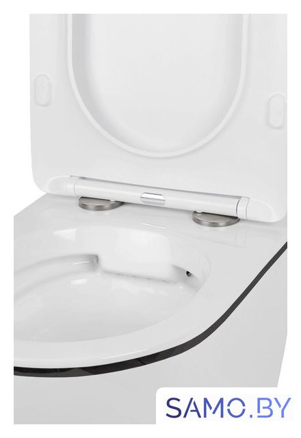 Унитаз подвесной Roxen Antares Black в комплекте с инсталляцией StounFix Dual Fresh 6 в 1 964631 (кнопка: белый глянец) - Изображение №11 — Интернет-магазин samo.by