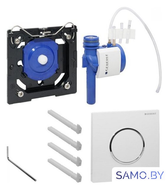 Панель смыва Geberit Sigma 01 HyTouch 116.011.11.5 (белый) - Изображение №2 — Интернет-магазин samo.by