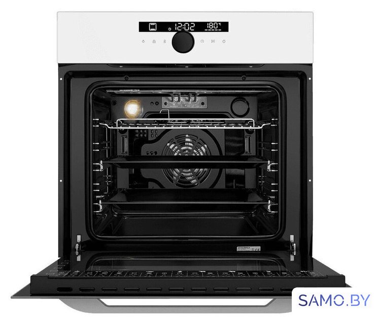 Электрический духовой шкаф MAUNFELD EOEH7613W Glossy - Изображение №2 — Интернет-магазин samo.by