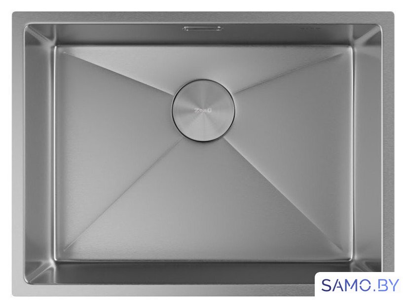 Кухонная мойка ZorG Zerox 59 U / IF Steel - Изображение №3 — Интернет-магазин samo.by