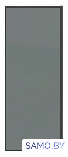 Душевая стенка Grossman Galaxy 80x195 200.K33.01.80.21.10 (черный матовый/стекло тонированное) - Изображение №1 — Интернет-магазин samo.by