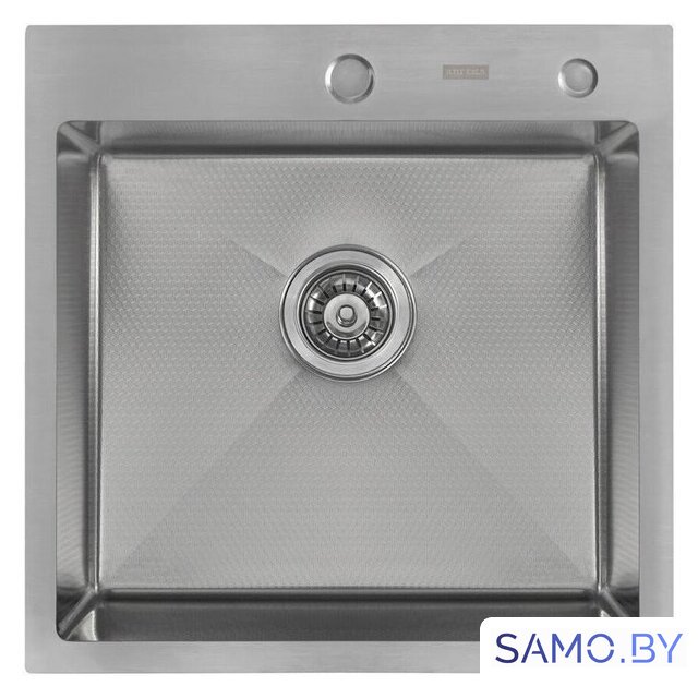 Кухонная мойка ARFEKA ECO AR мойка 500*500, коландер F, дозатор SATIN DECOR - Изображение №4 — Интернет-магазин samo.by