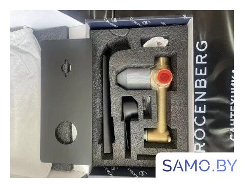 Смеситель Grocenberg GB599 (черный матовый) - Изображение №3 — Интернет-магазин samo.by