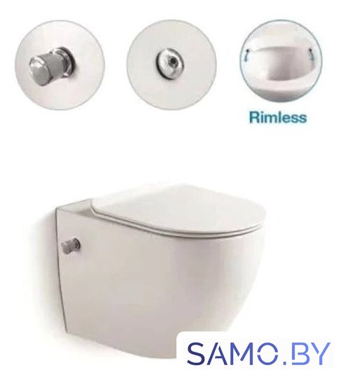 Унитаз подвесной SantiLine SL-5002SM-BD - Изображение №1 — Интернет-магазин samo.by