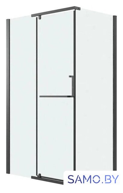 Душевая стенка Grossman Pragma 90x195 200.K33.03.90.10.02 (хром, стекло шиншилла) - Изображение №2 — Интернет-магазин samo.by