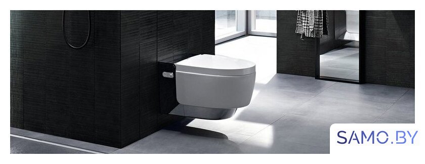 Унитаз подвесной Geberit AquaClean Mera Comfort [146.214.21.1] - Изображение №4 — Интернет-магазин samo.by