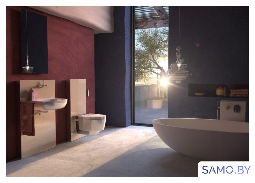 Унитаз подвесной Geberit AquaClean Mera Comfort [146.214.21.1] - Изображение №3 — Интернет-магазин samo.by