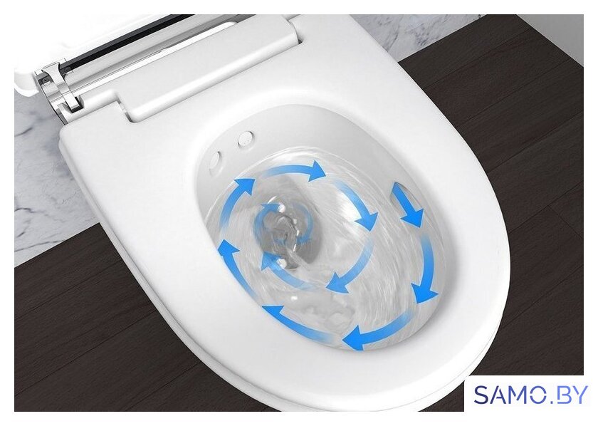 Унитаз подвесной Geberit AquaClean Mera Comfort [146.214.21.1] - Изображение №11 — Интернет-магазин samo.by