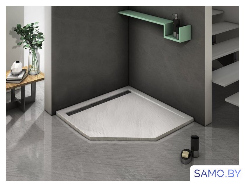 Душевой поддон WeltWasser TRP 100 Stone-WT 100x100 - Изображение №2 — Интернет-магазин samo.by