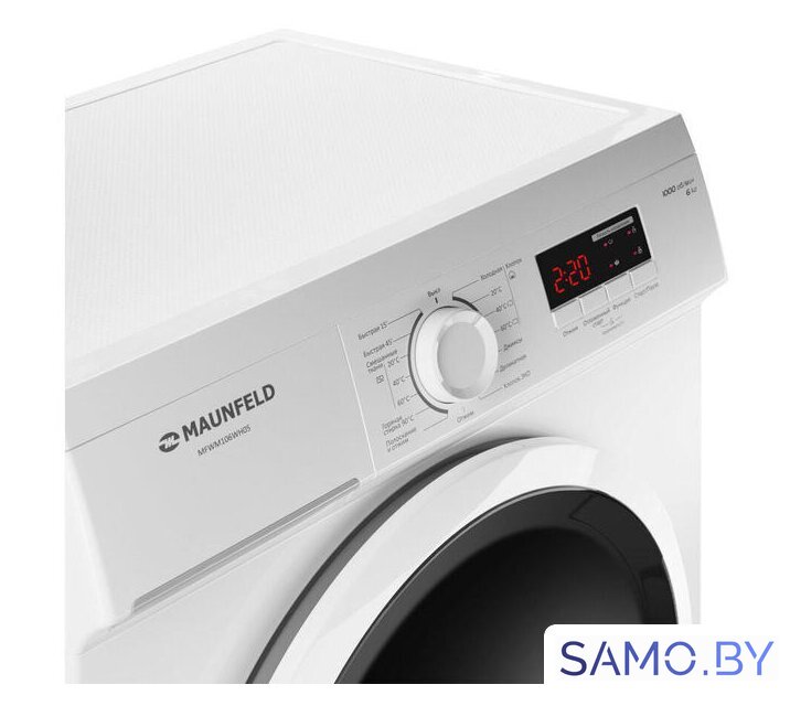 Стиральная машина MAUNFELD MFWM106WH05 - Изображение №5 — Интернет-магазин samo.by
