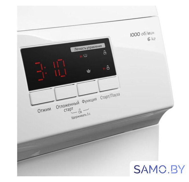 Стиральная машина MAUNFELD MFWM106WH05 - Изображение №9 — Интернет-магазин samo.by