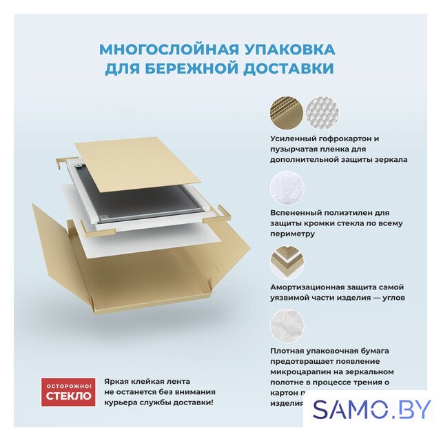  Wellsee Зеркало 7 Rays' Spectrum 172200570, 75 х 50 см - Изображение №9 — Интернет-магазин samo.by