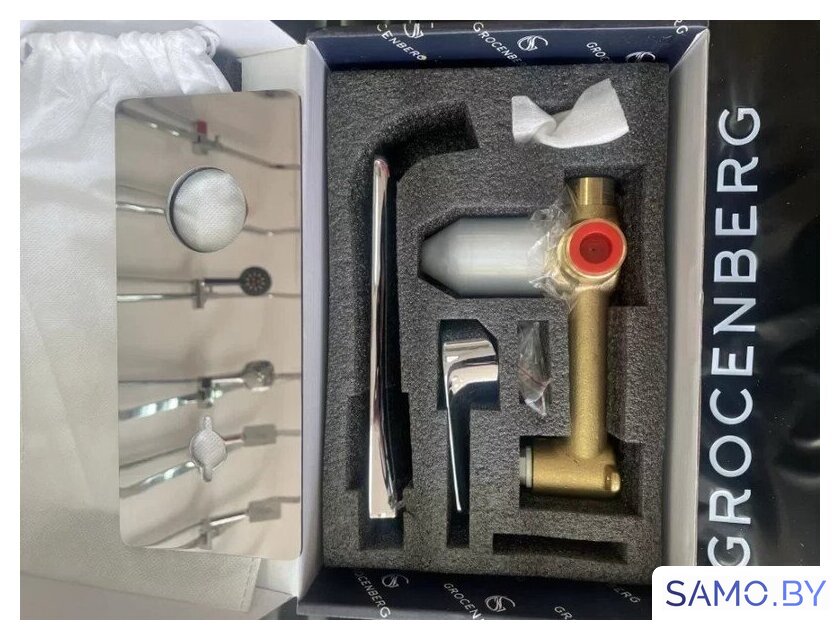 Смеситель Grocenberg GB599 (хром) - Изображение №3 — Интернет-магазин samo.by