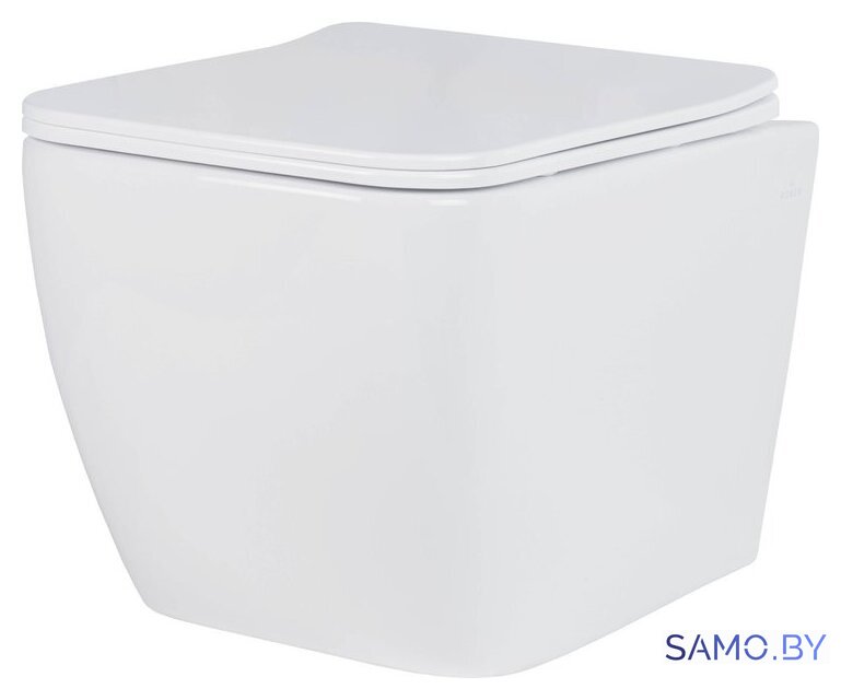 Унитаз подвесной Roxen Cube Tornado в комплекте с инсталляцией StounFix Dual Fresh 6 в 1 868530 (кнопка: белый глянцевая) - Изображение №6 — Интернет-магазин samo.by