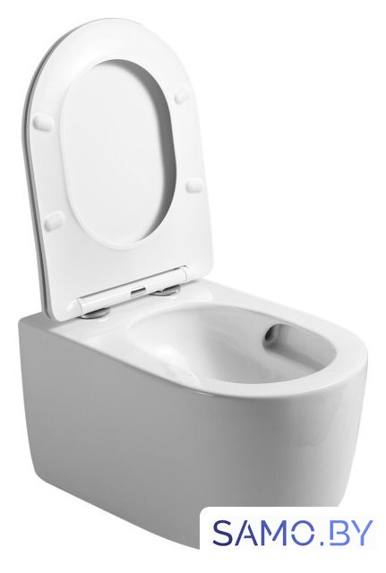 Унитаз подвесной Roxen Vortex Tornado в комплекте с инсталляцией StounFix Dual Fresh 6 в 1 964605 (кнопка: белое стекло) - Изображение №7 — Интернет-магазин samo.by