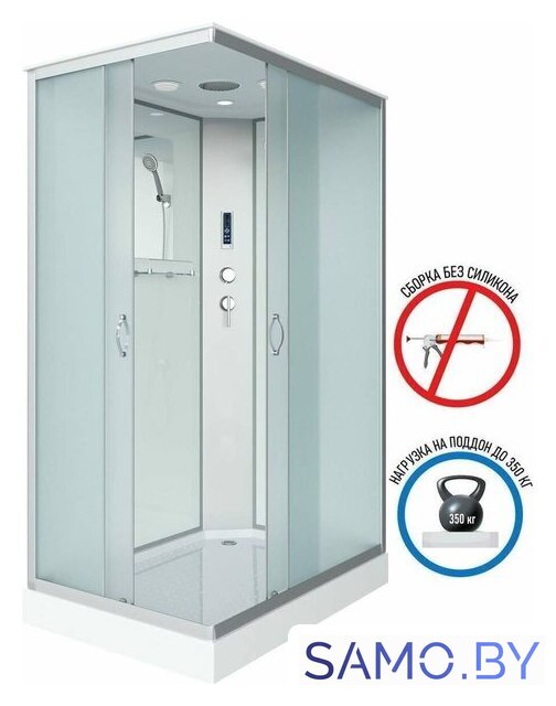 Душевая кабина Niagara NG-43085-14QP 100x80 - Изображение №2 — Интернет-магазин samo.by