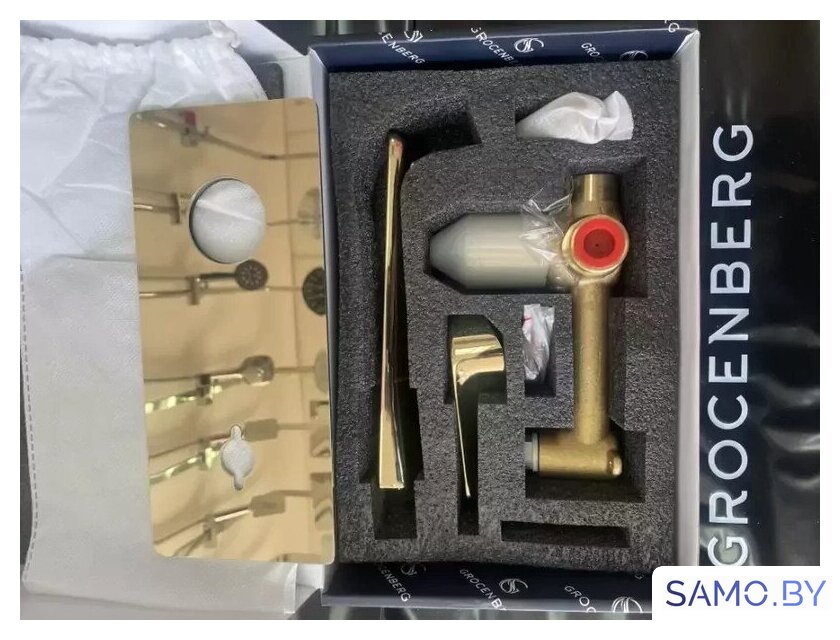 Смеситель Grocenberg GB599 (золото глянец) - Изображение №3 — Интернет-магазин samo.by