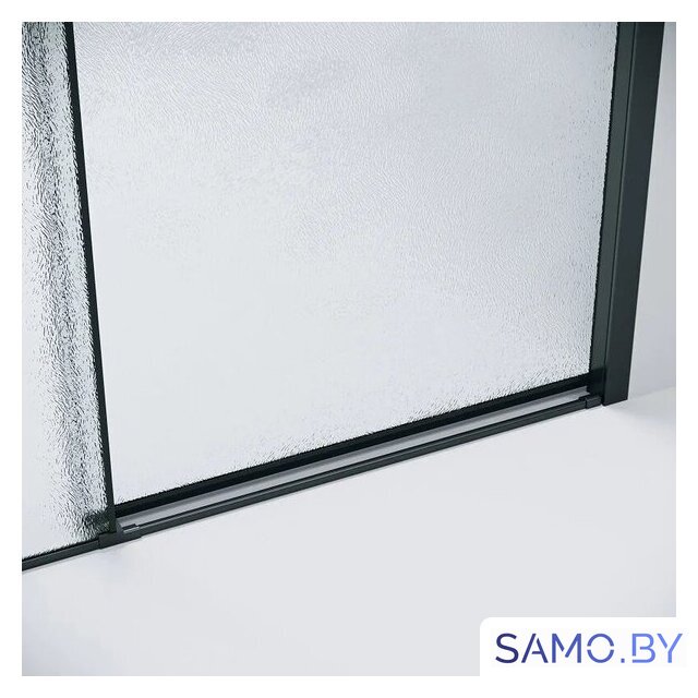 Душевой уголок Grossman Style 110x90x195 120.K33.05.1190.21.02 (черный матовый/стекло шиншилла) - Изображение №4 — Интернет-магазин samo.by