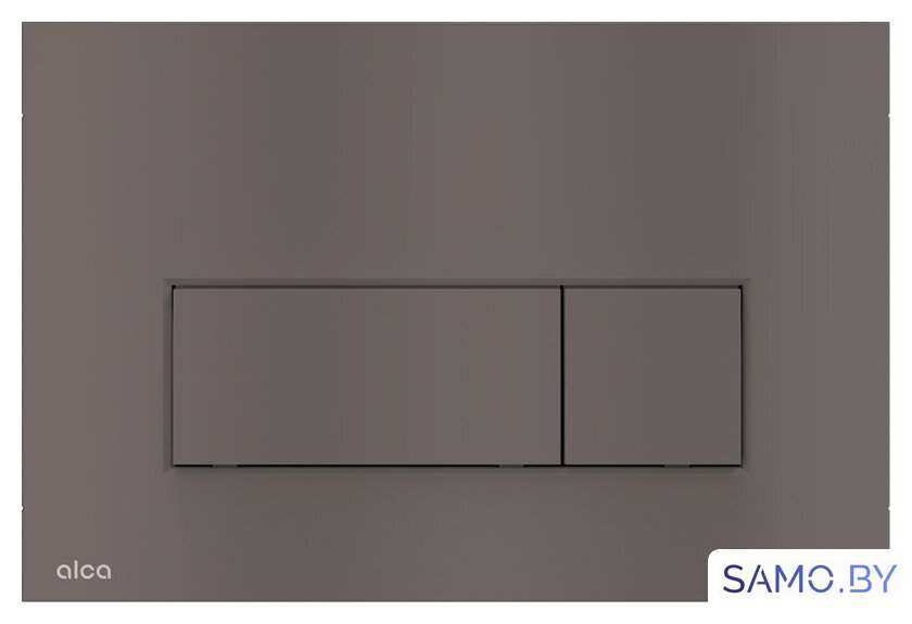 Панель смыва Alcaplast Thin M57-GM-M (metal-мат) - Изображение №1 — Интернет-магазин samo.by