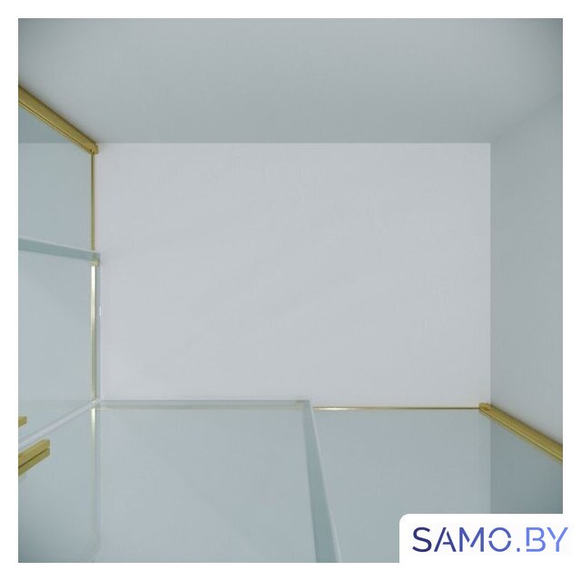 Душевой уголок Grossman Galaxy 120x70x195 300.K33.01.1270.32.00 (золото сатин/прозрачное стекло) - Изображение №5 — Интернет-магазин samo.by