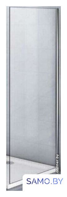 Душевая стенка Veconi 80x185 KP03-80-01-C5 (стекло прозрачное/хром) - Изображение №1 — Интернет-магазин samo.by