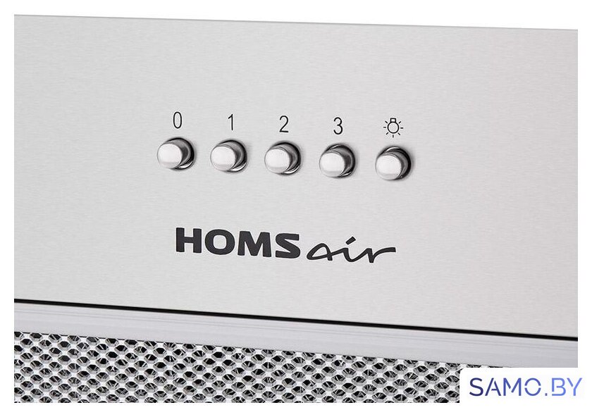 Кухонная вытяжка HOMSair Camelia Power 60 (нержавеющая сталь) - Изображение №7 — Интернет-магазин samo.by