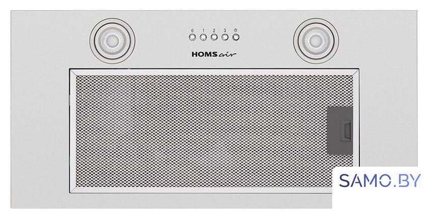 Кухонная вытяжка HOMSair Camelia Power 60 (нержавеющая сталь) - Изображение №4 — Интернет-магазин samo.by