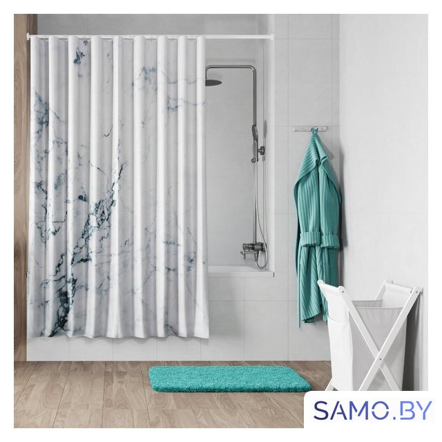 Шторка-занавеска для ванны Wasserkraft Aland SC-85102 - Изображение №1 — Интернет-магазин samo.by