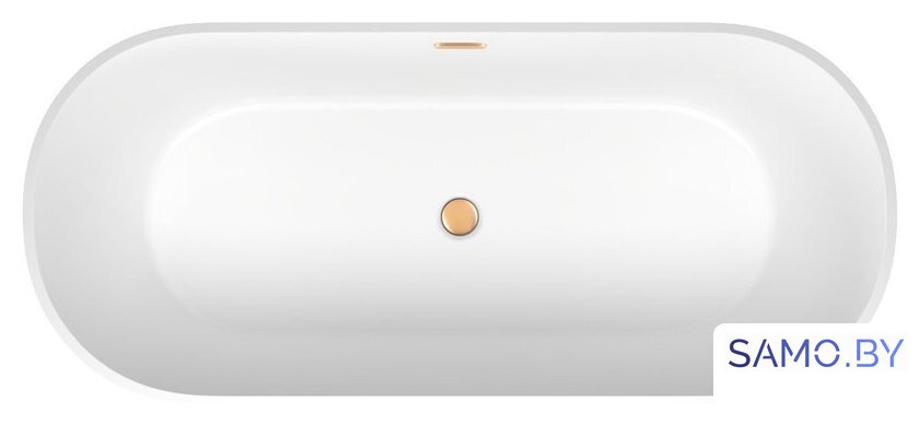 Ванна Wellsee Shell 140x70 28170104R (отдельностоящая ванна белый глянец, экран, ножки, сифон-автомат золото) - Изображение №4 — Интернет-магазин samo.by